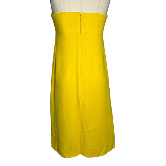 Tory Burch Jada Yellow Strapless Dress - Picture 3 of 4